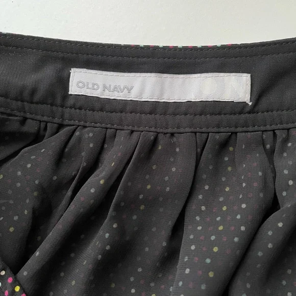 Old Navy Black Fully Lined Mini Skirt Size 4 - Picture 9 of 16